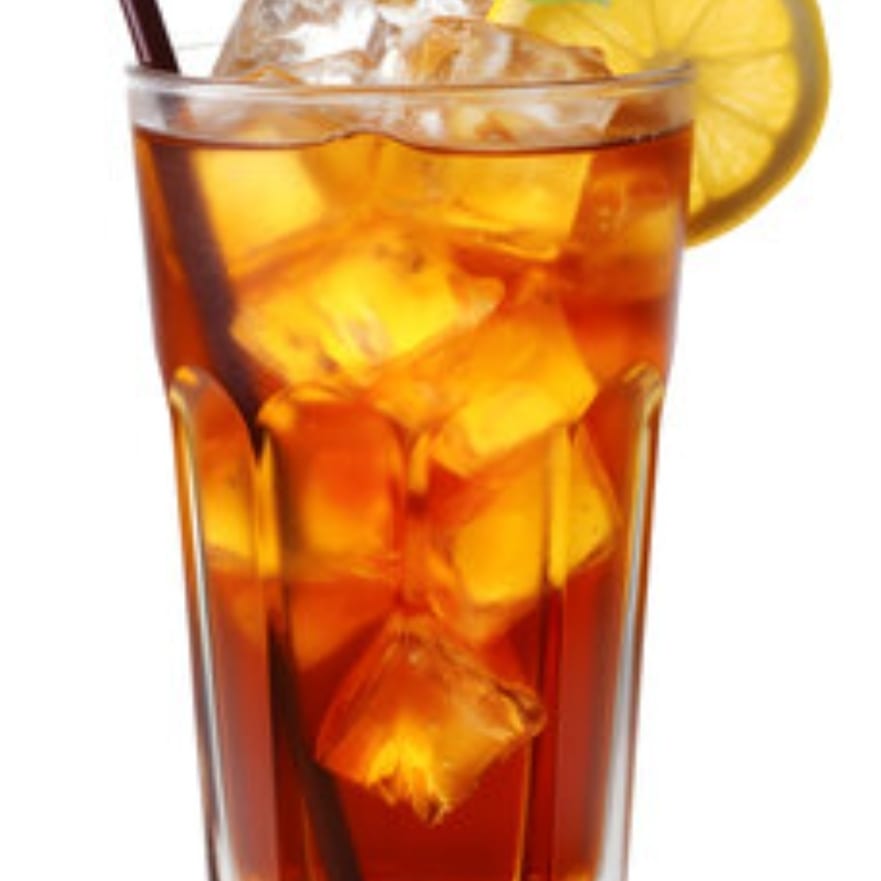 Homemade Unsweetened Iced Tea.