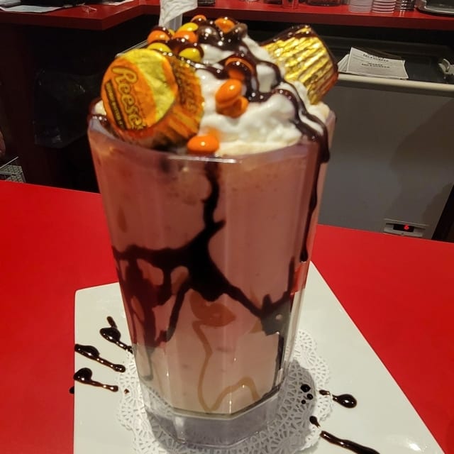 Peanut Butter Cup Milkshake.