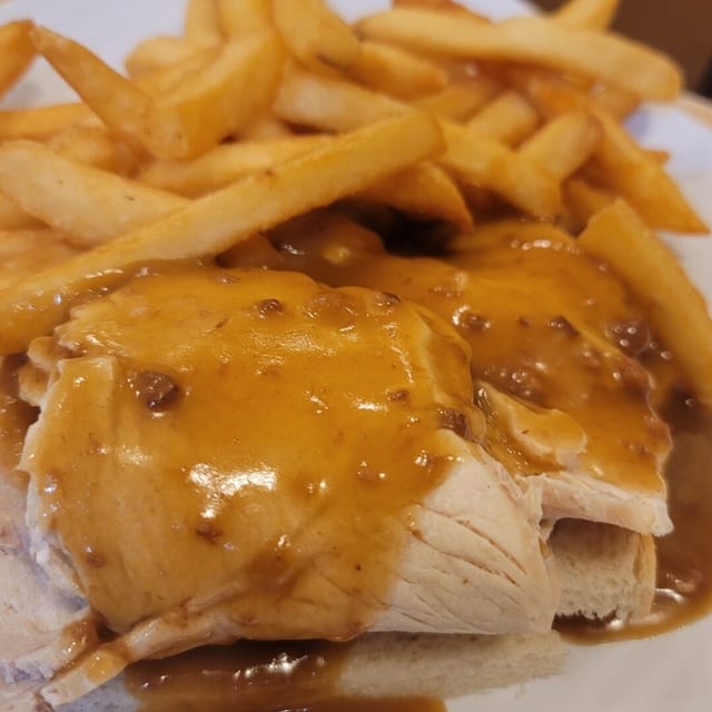 Open Face Turkey or Roast Beef.