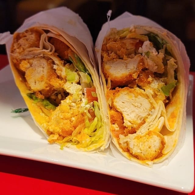 Buffalo Chicken Wrap.
