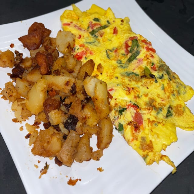 Caprese Omelet.
