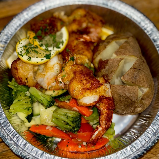 Stuffed Shrimp.