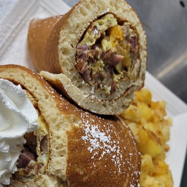 Meat Lovers Wrap.