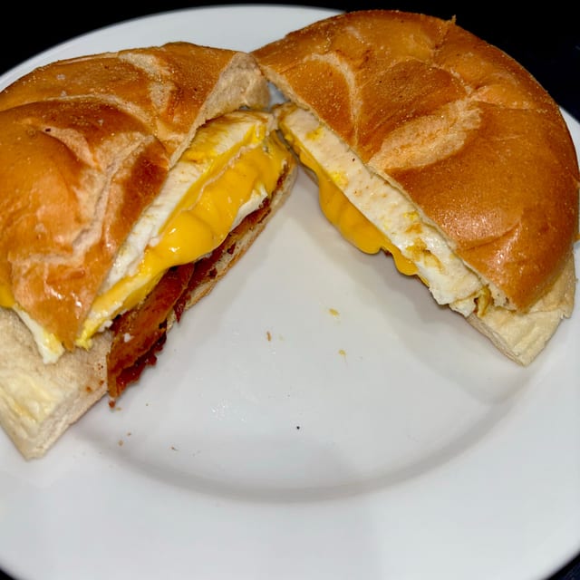 2 Eggs on a Roll.