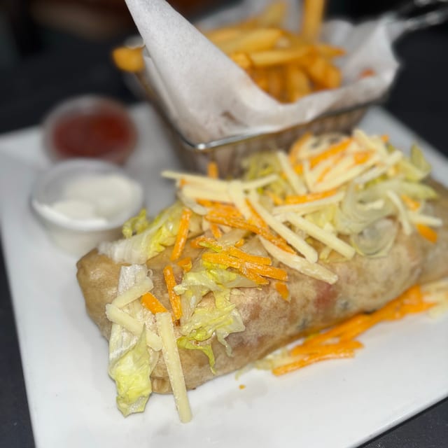 Stuffed Burrito.