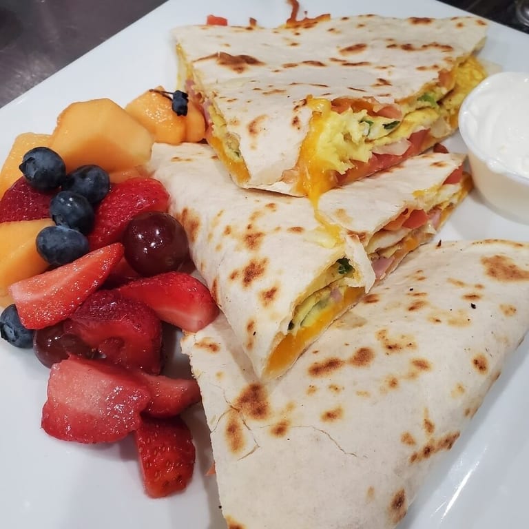 Delicious Breakfast Quesadilla