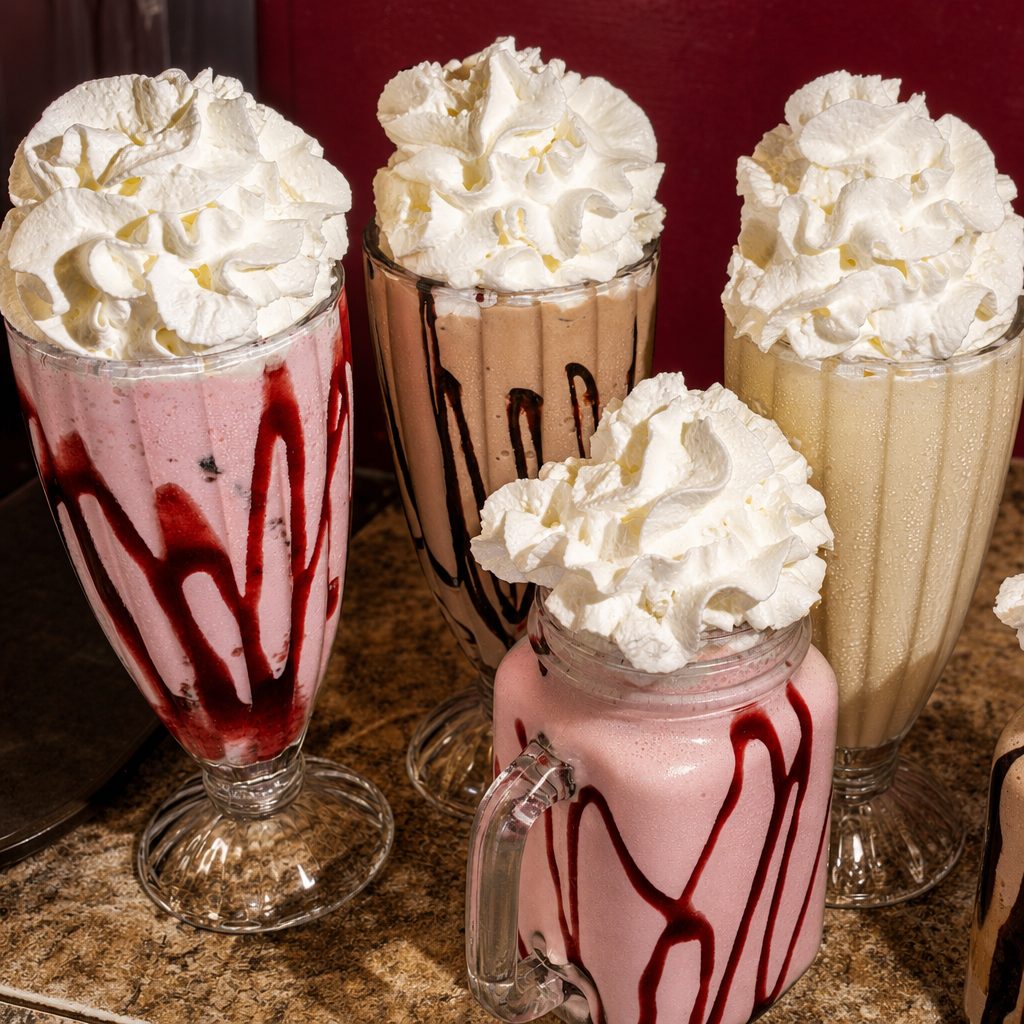 Strawberry Milkshake.