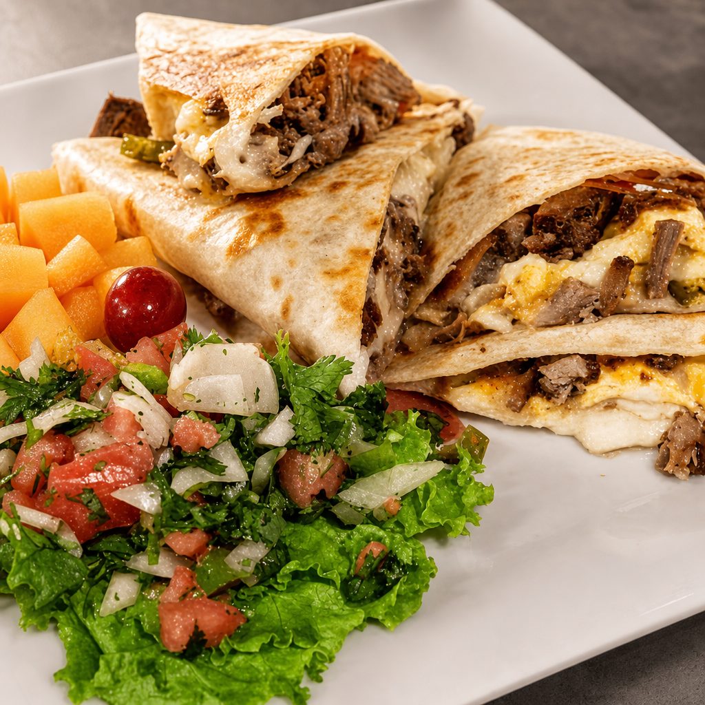 Hog Wild Quesadilla.