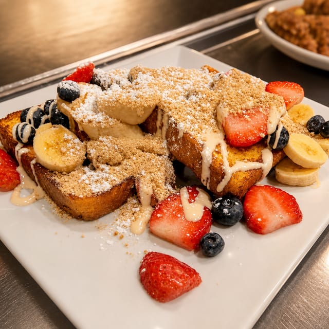 Fruit Combo French Toast.