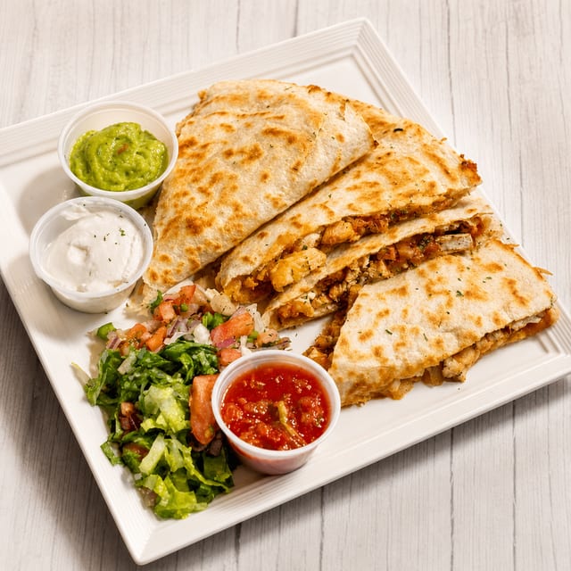 Buffalo Chicken Quesadilla.