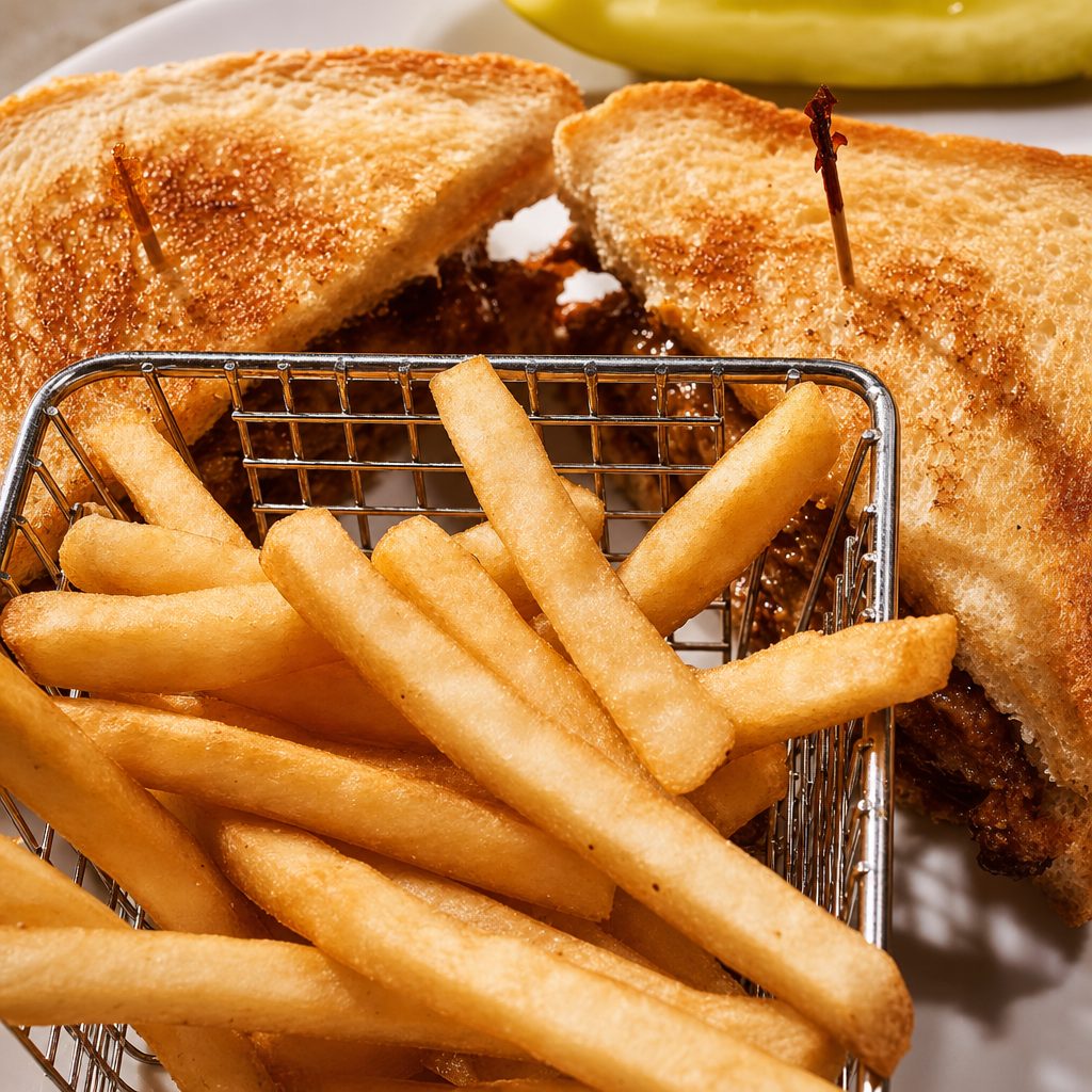 The Village O.M.G. Burger.